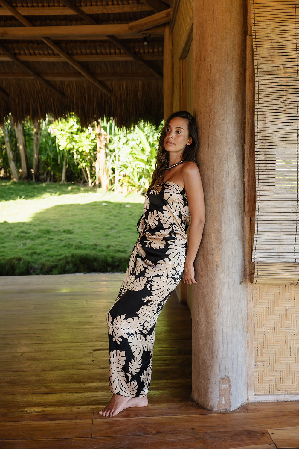eimeo(エイメオ) purotu maxi dress(Sサイズ) ブラック Products – Eimeo Clothing